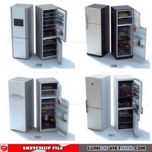 Refrigerator - Sketchup Models By Nha Tay