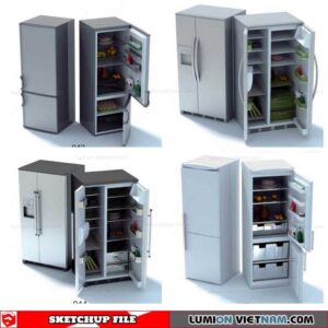 Refrigerator - Sketchup Models By Nha Tay