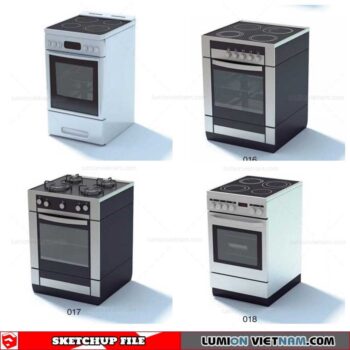 Stove - Sketchup Models By Nha Tay