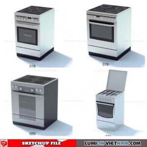 Stove - Sketchup Models By Nha Tay
