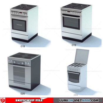 Stove - Sketchup Models By Nha Tay
