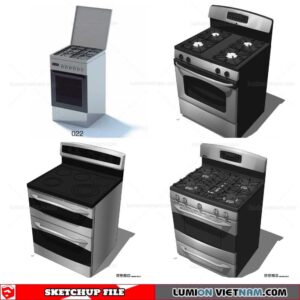 Stove - Sketchup Models By Nha Tay