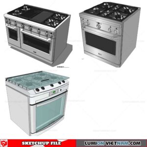 Stove - Sketchup Models By Nha Tay