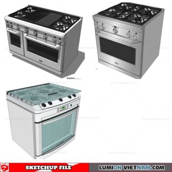 Stove - Sketchup Models By Nha Tay