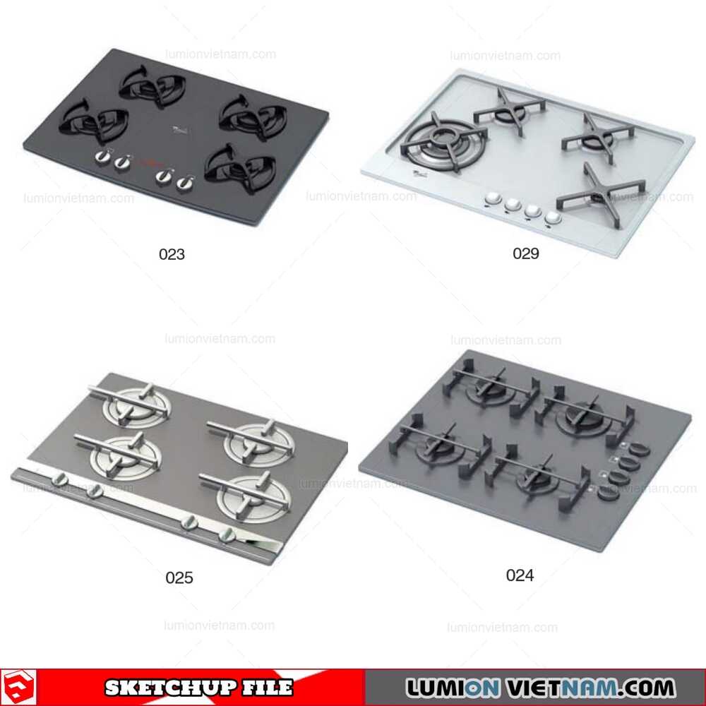 200921-Stove-(6)-Sketchup-Models