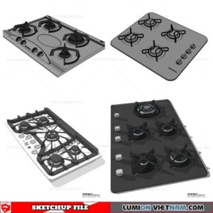 Stove - Sketchup Models By Nha Tay