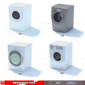 Washing Machine - Sketchup Models By Nha Tay