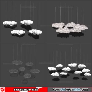 Ceiling light - Sketchup Models By Cuong Covua