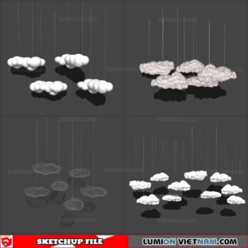 Ceiling light - Sketchup Models By Cuong Covua