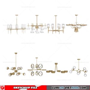 Ceiling light - Sketchup Models By Cuong Covua