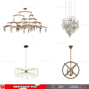Ceiling light - Sketchup Models By Cuong Covua