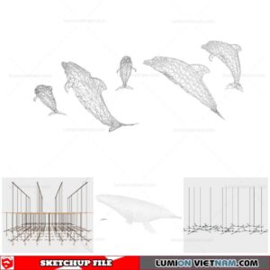 Ceiling light - Sketchup Models By Cuong Covua