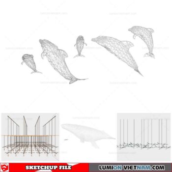 Ceiling light - Sketchup Models By Cuong Covua