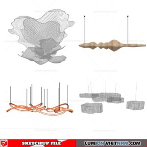 Ceiling light - Sketchup Models By Cuong Covua