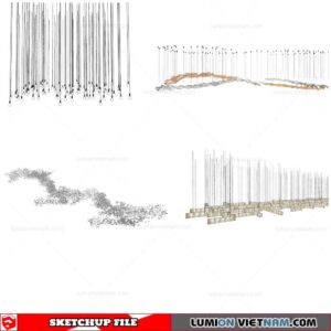 Ceiling light - Sketchup Models By Cuong Covua