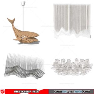 Ceiling light - Sketchup Models By Cuong Covua