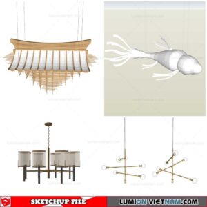 Ceiling light - Sketchup Models By Cuong Covua
