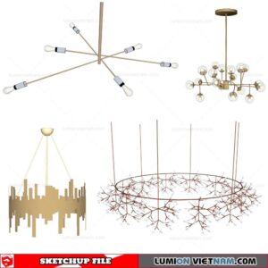 Ceiling light - Sketchup Models By Cuong Covua