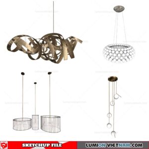 Ceiling light - Sketchup Models By Cuong Covua