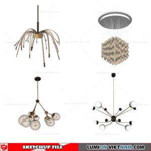 Ceiling light - Sketchup Models By Cuong Covua