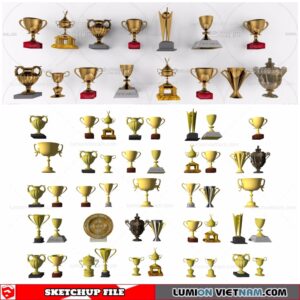 Souvenir Cup - Sketchup Models