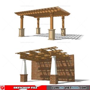 Pergola - Sketchup Models By Cuong covua