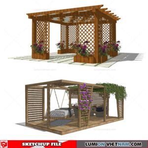 Pergola - Sketchup Models By Cuong covua