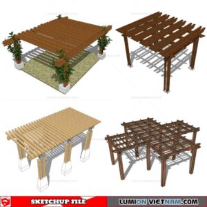 Pergola - Sketchup Models By Cuong covua
