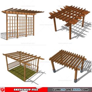 Pergola - Sketchup Models By Cuong covua