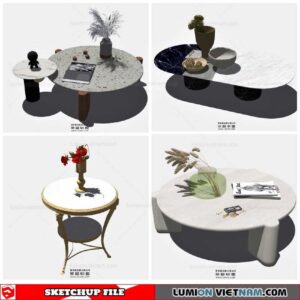 Table Side - Sketchup Models By Cuong covua