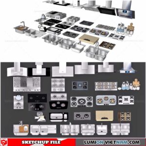 Kitchen Appliances - Sketchup Models
