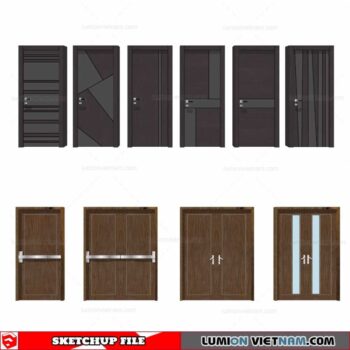 Doors - Sketchup Models By Cuong covua
