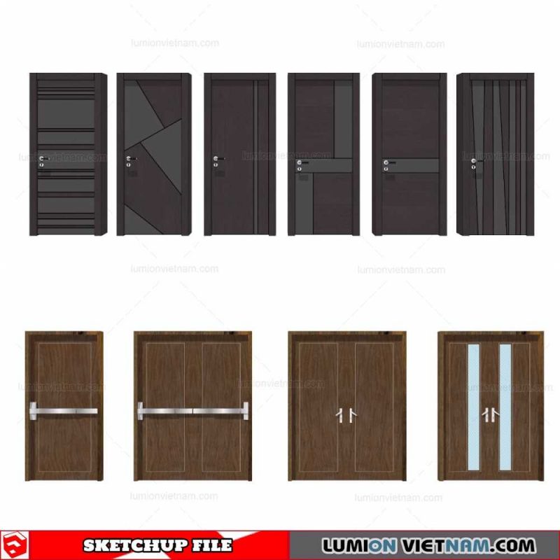 Doors - Sketchup Models By Cuong covua