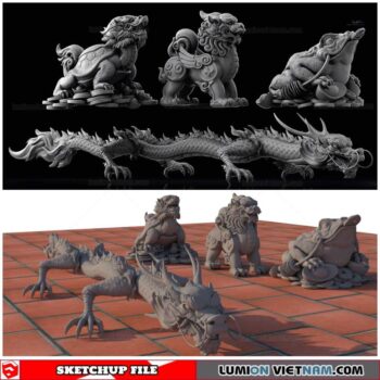 China Simvol Kit - Sketchup Models