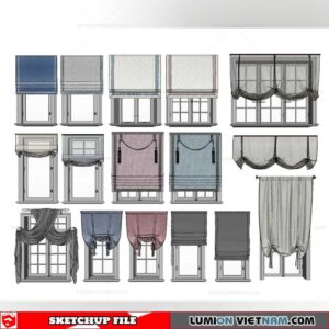 Curtains – Sketchup Models