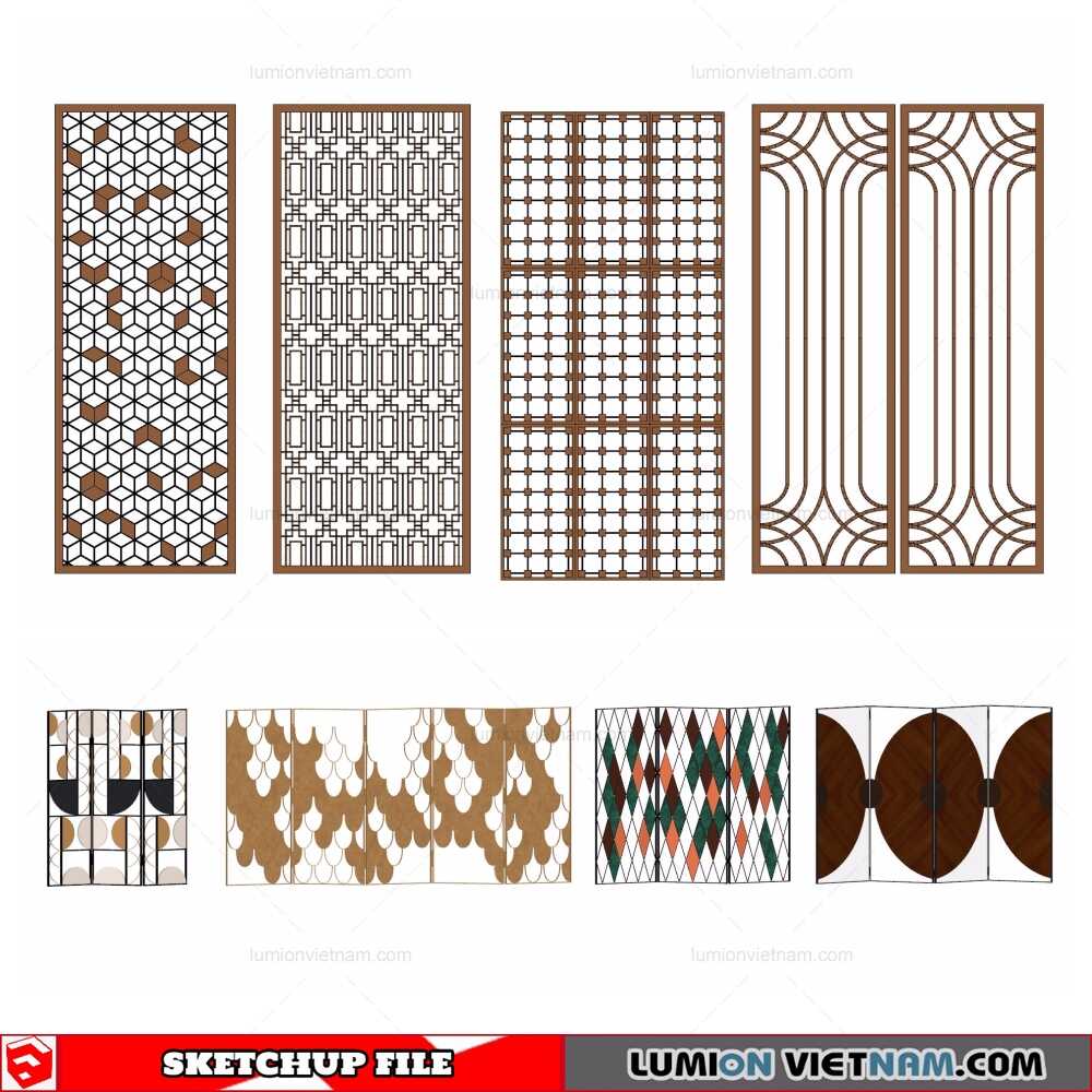 081021-Cnc-Wall-Panel-(3)-Sketchup-Models