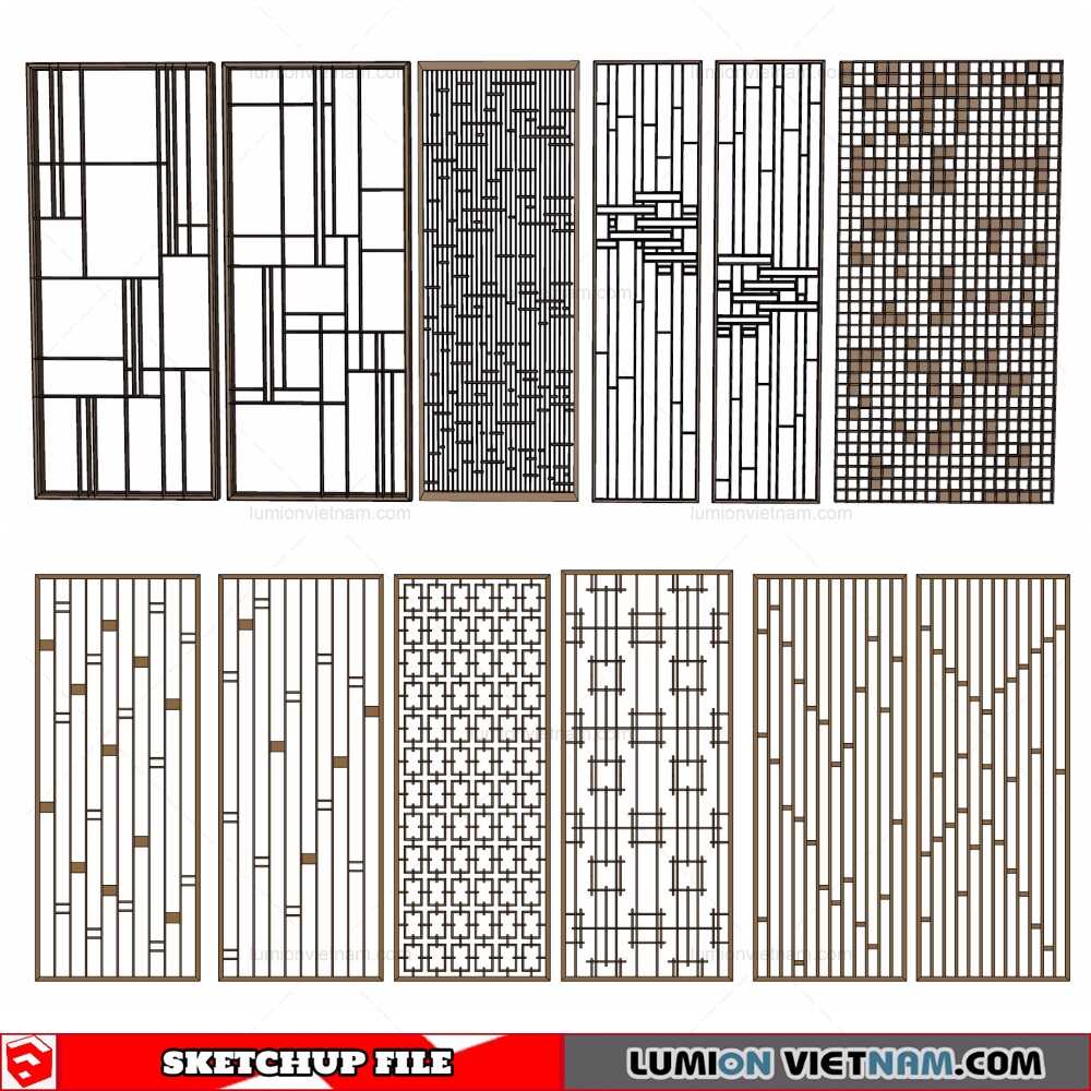 081021-Cnc-Wall-Panel-(4)-Sketchup-Models