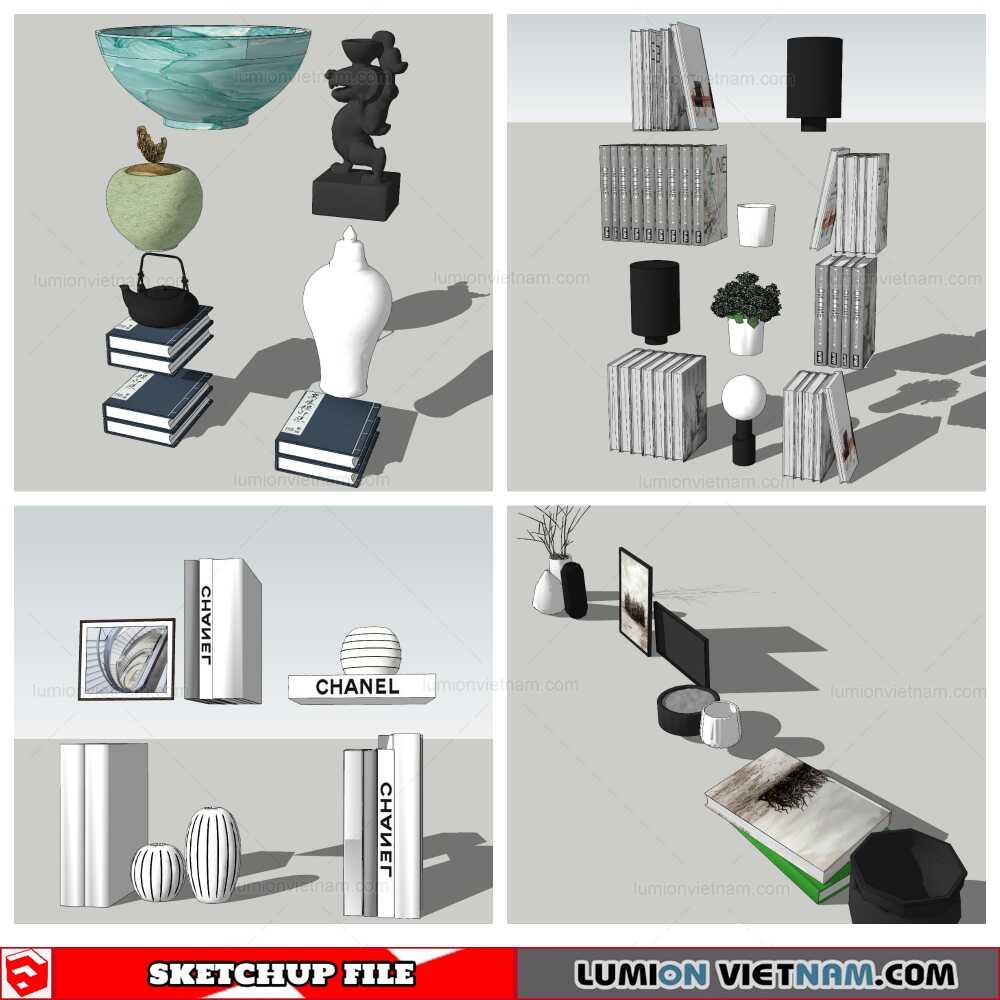 0901021-Decor-On-Self--(11)-Sketchup-Models