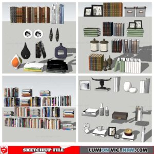 Decor On Self - Sketchup Models By Nha Tay