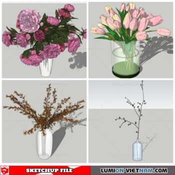 Plant Decor - Sketchup Models By Nha Tay