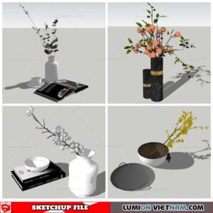 Plant Decor - Sketchup Models By Nha Tay