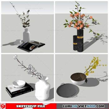 Plant Decor - Sketchup Models By Nha Tay