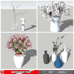 Plant Decor - Sketchup Models By Nha Tay