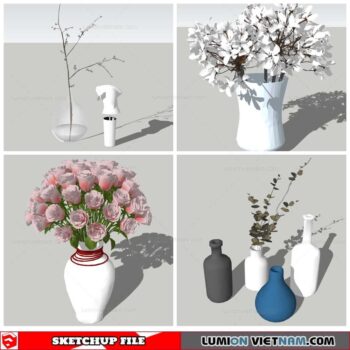 Plant Decor - Sketchup Models By Nha Tay