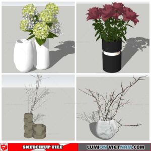 Plant Decor - Sketchup Models By Nha Tay