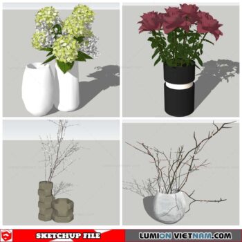 Plant Decor - Sketchup Models By Nha Tay