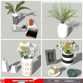 Plant Decor - Sketchup Models By Nha Tay