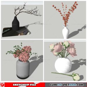 Plant Decor - Sketchup Models By Nha Tay