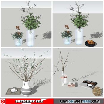 Plant Decor - Sketchup Models By Nha Tay