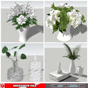 Plant Decor - Sketchup Models By Nha Tay